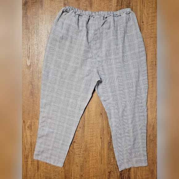 Shein houndstooth plaid drawstring pants - Picture 11 of 11